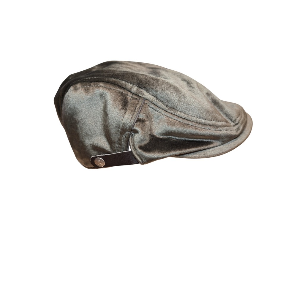 Vintage Arnold Palmer Flat Cap Velvet Green